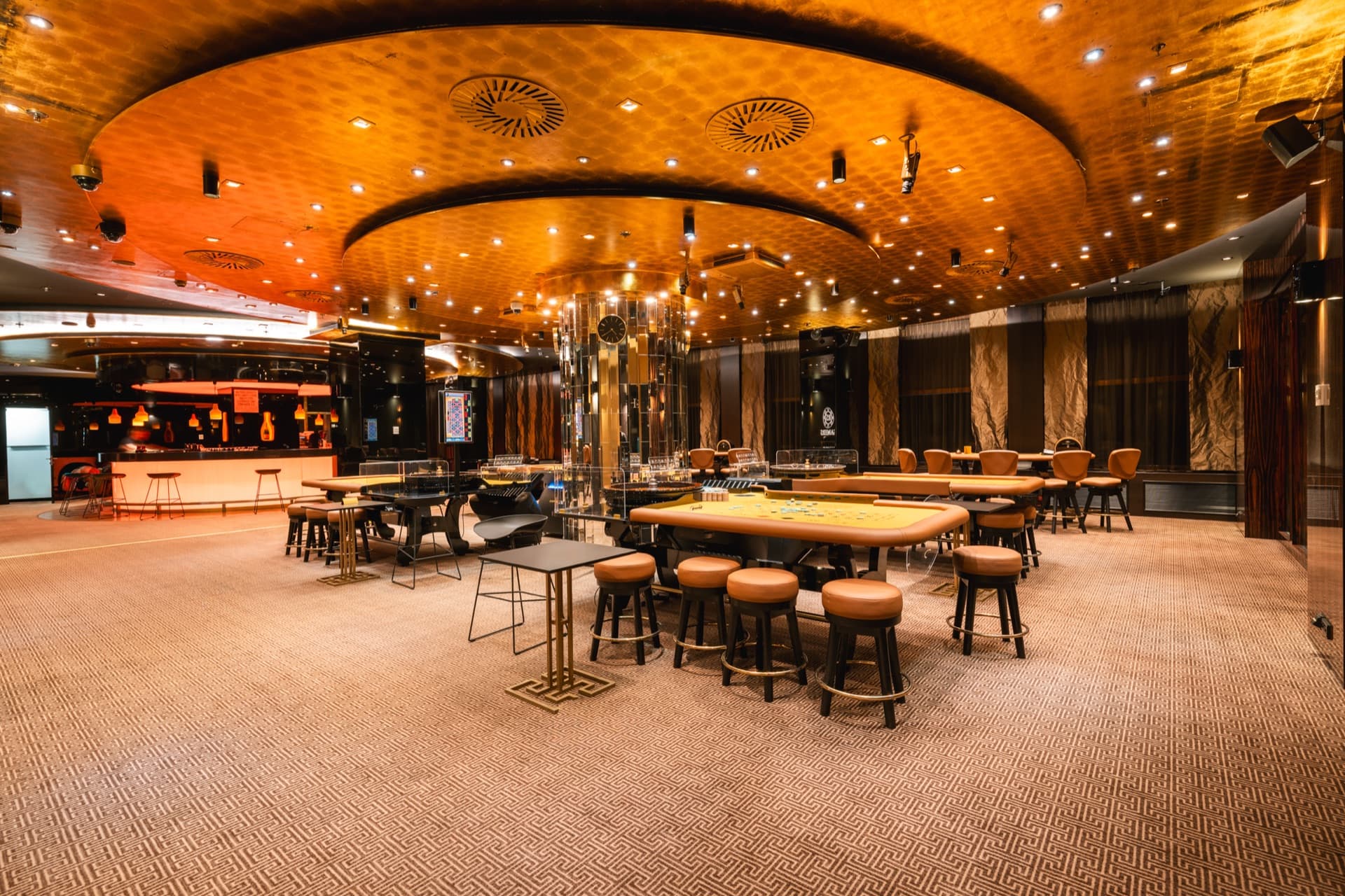 Gamers Casino Praha – interiér kasina v Hotel Grandior Prague